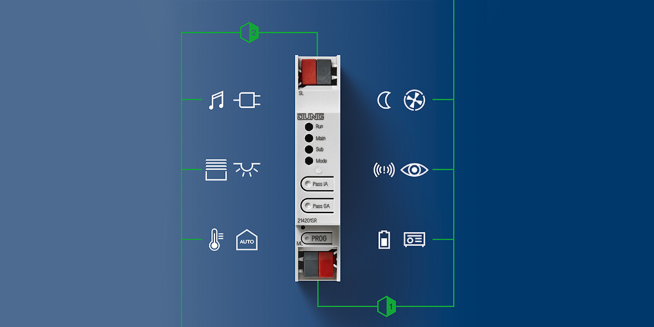 KNX Bereichs- und Linienkoppler bei Elektroinstallation Maas in Zeitz